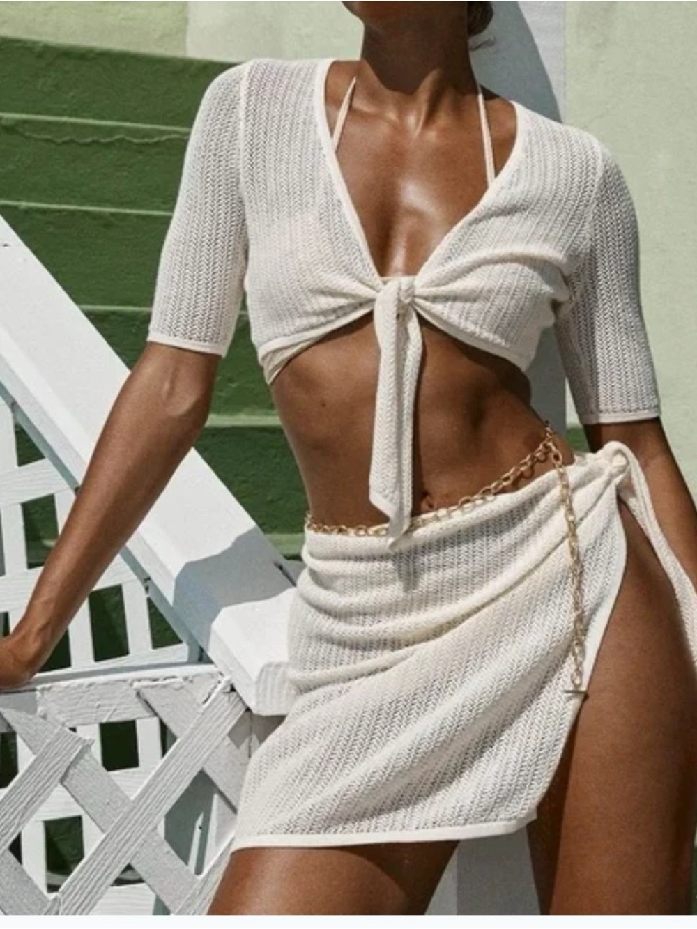 Monday Swimwear crochet set